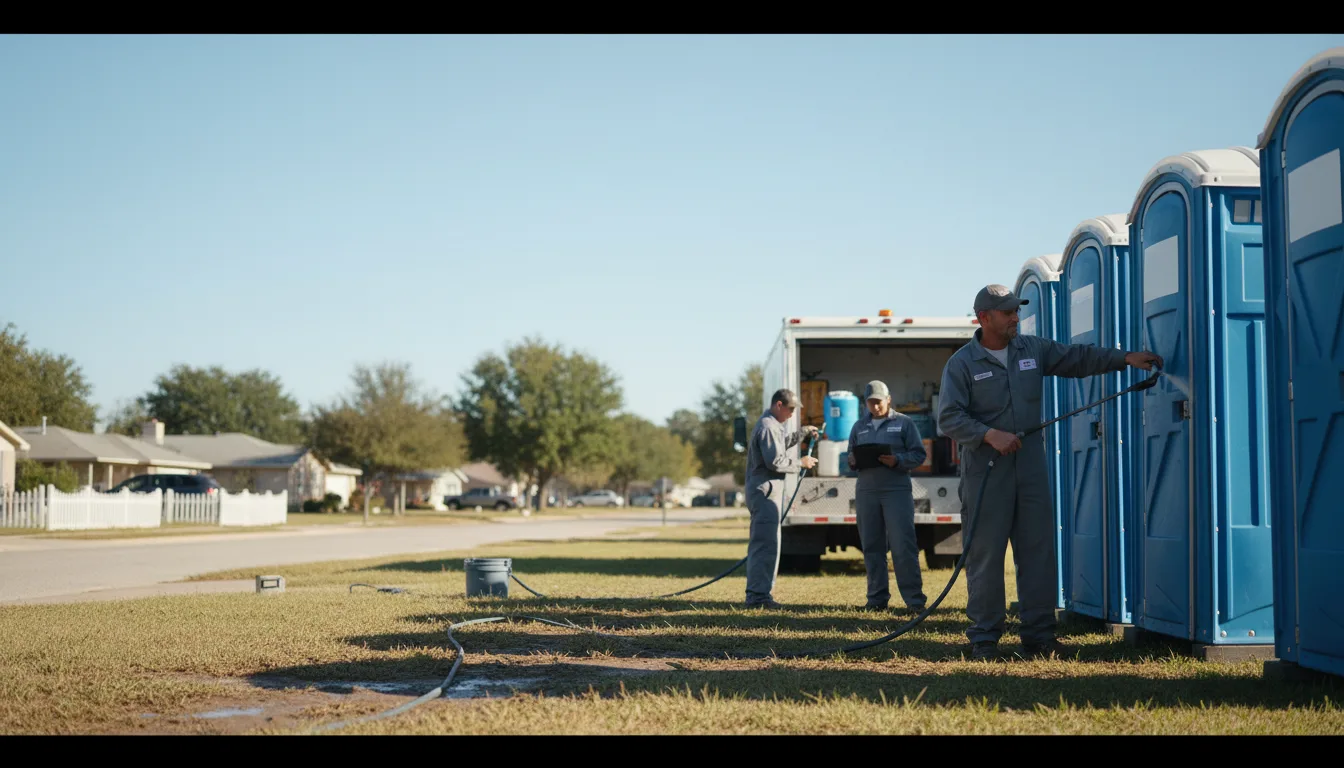 Long-Term Portable Toilet Rental in Sandy Spring, MD near me